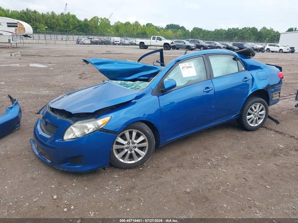 2T1BU4EE9AC533318 2010 TOYOTA COROLLA photo no. 2