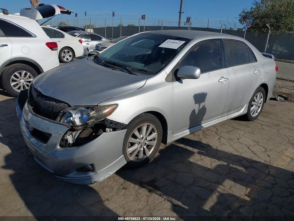 2T1BU4EE7AC446422 2010 TOYOTA COROLLA photo no. 2