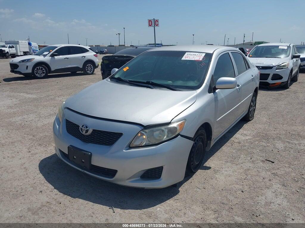 1NXBU4EEXAZ166315 2010 TOYOTA COROLLA photo no. 2