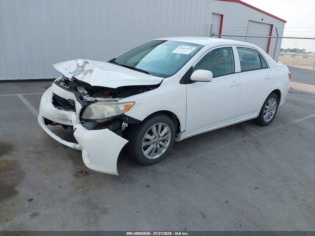 1NXBU4EE7AZ279705 2010 TOYOTA COROLLA photo no. 2