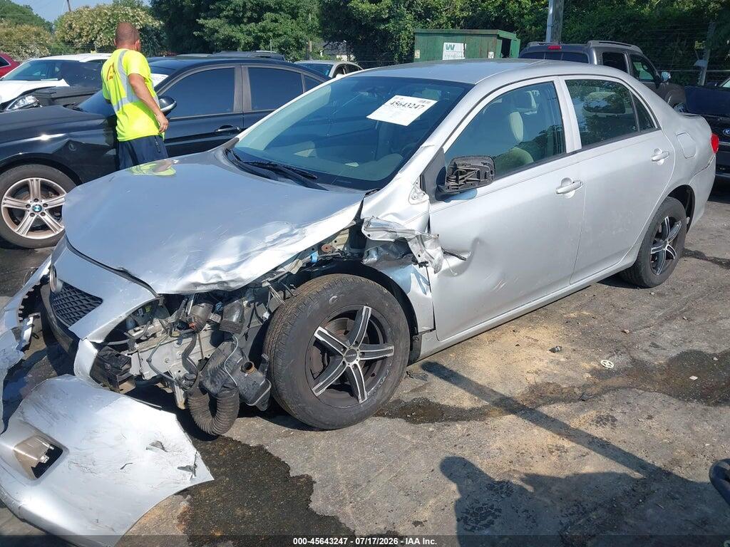 1NXBU4EE3AZ352519 2010 TOYOTA COROLLA photo no. 2