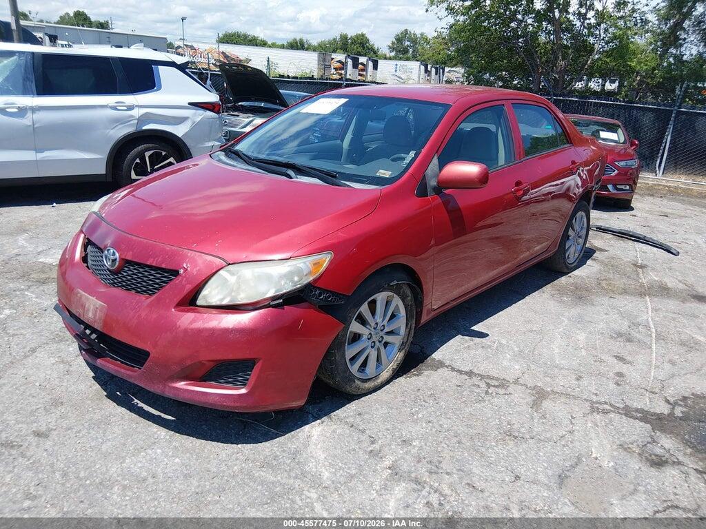 2T1BU4EE7AC232689 2010 TOYOTA COROLLA photo no. 2