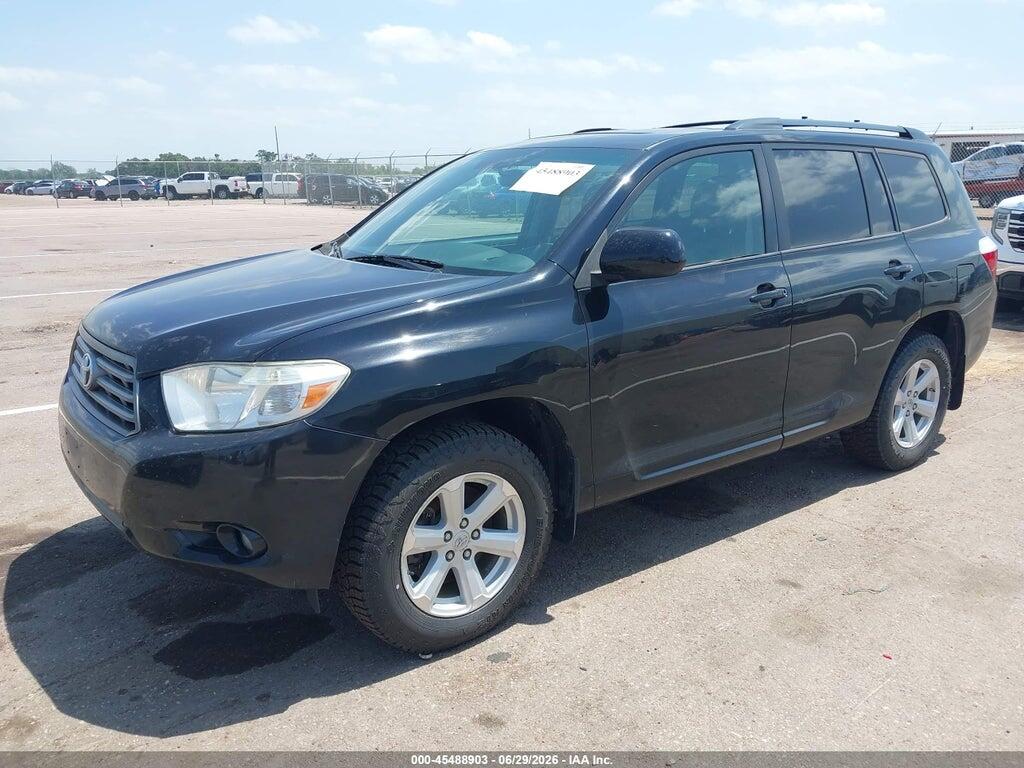 5TDJK3EH2AS034356 2010 TOYOTA HIGHLANDER photo no. 2