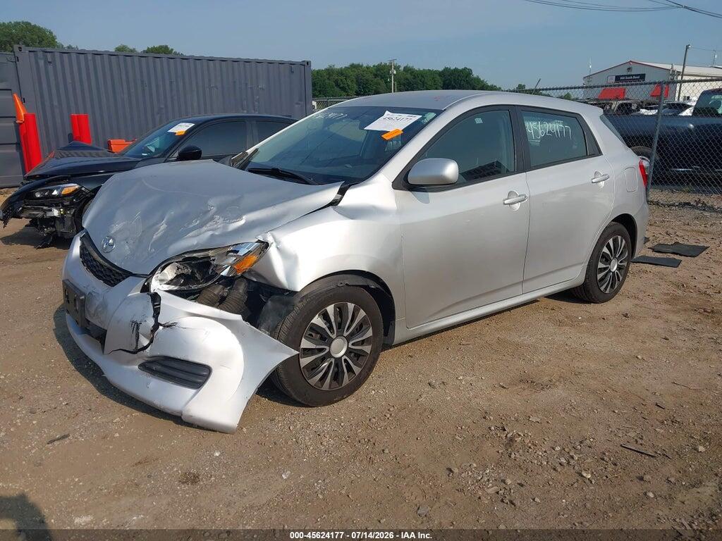 2T1KU4EE8AC524691 2010 TOYOTA MATRIX photo no. 2