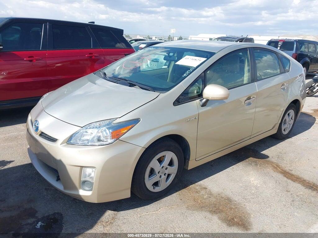 JTDKN3DU2A0098751 2010 TOYOTA PRIUS photo no. 2