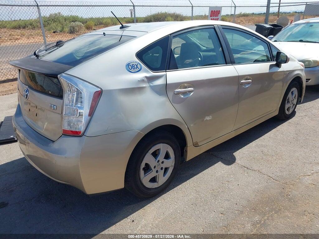 JTDKN3DU2A0098751 2010 TOYOTA PRIUS photo no. 4