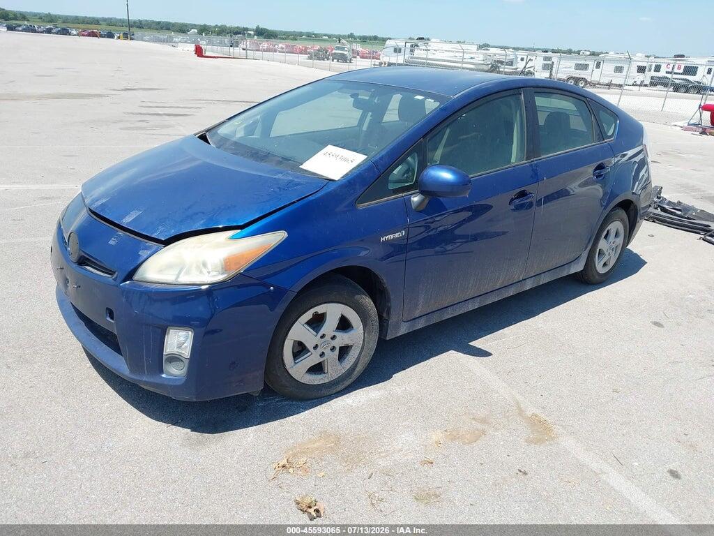 JTDKN3DU0A0045336 2010 TOYOTA PRIUS photo no. 2