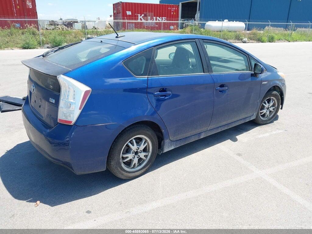 JTDKN3DU0A0045336 2010 TOYOTA PRIUS photo no. 4