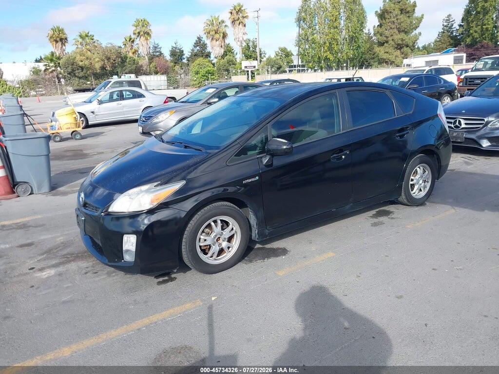 JTDKN3DU0A0020968 2010 TOYOTA PRIUS photo no. 2