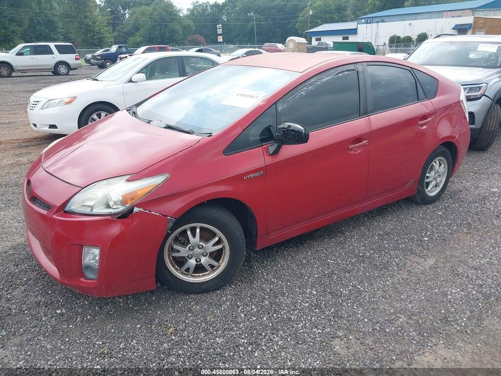 JTDKN3DU3A5204031 2010 TOYOTA PRIUS photo no. 2