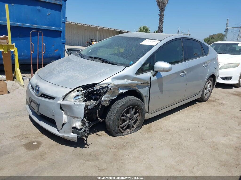 JTDKN3DU5A0228764 2010 TOYOTA PRIUS photo no. 2
