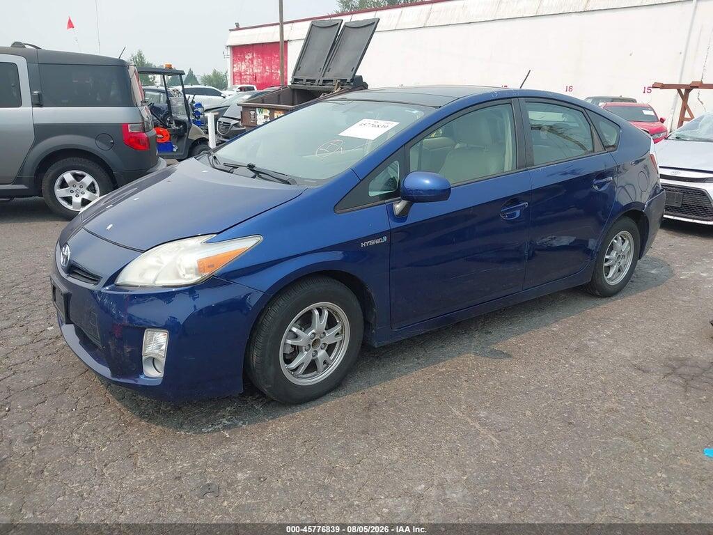 JTDKN3DU1A1304801 2010 TOYOTA PRIUS photo no. 2