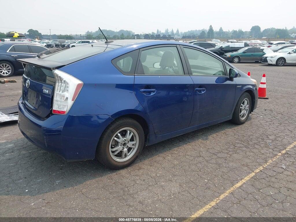 JTDKN3DU1A1304801 2010 TOYOTA PRIUS photo no. 4