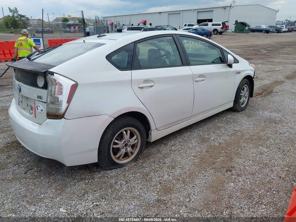JTDKN3DU1A1276966 2010 TOYOTA PRIUS photo no. 4