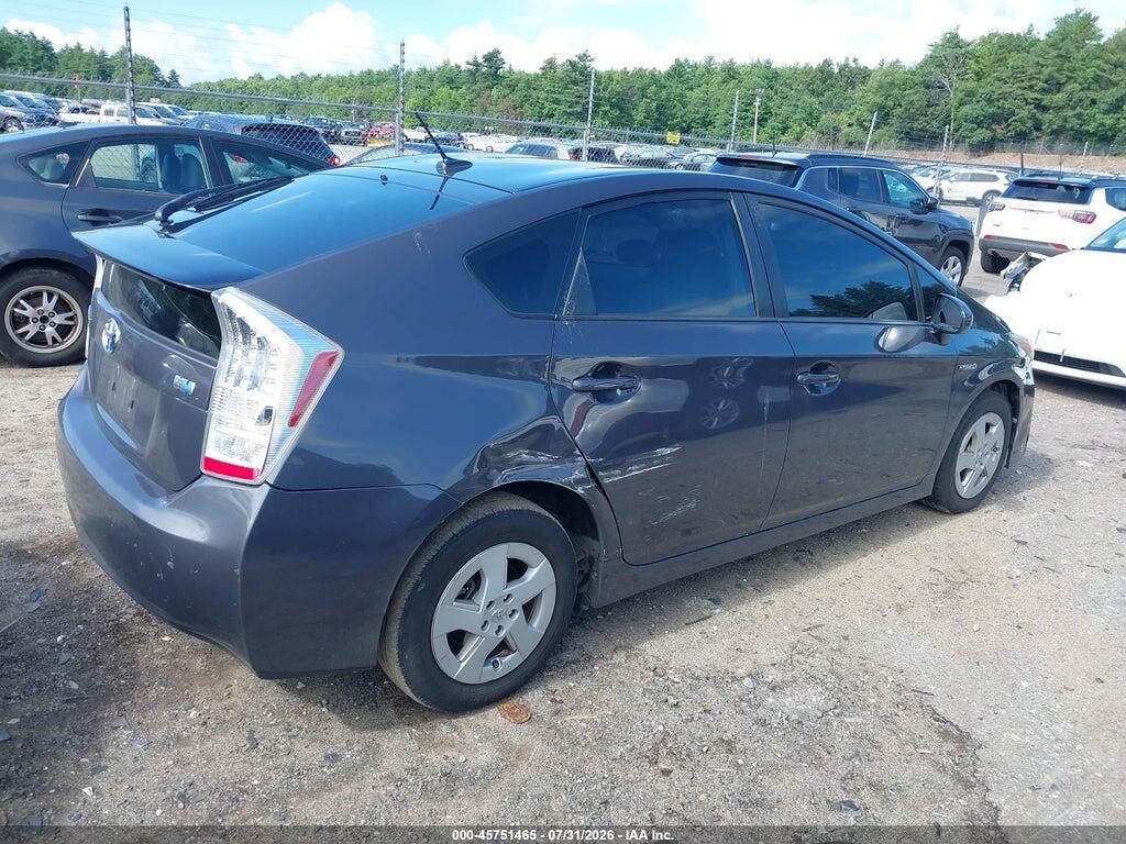 JTDKN3DU7A0169829 2010 TOYOTA PRIUS photo no. 4