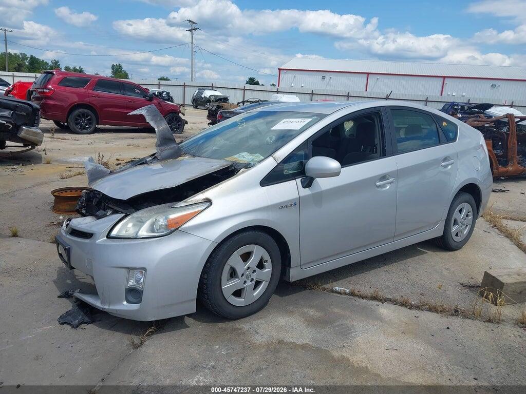 JTDKN3DU1A0133005 2010 TOYOTA PRIUS photo no. 2