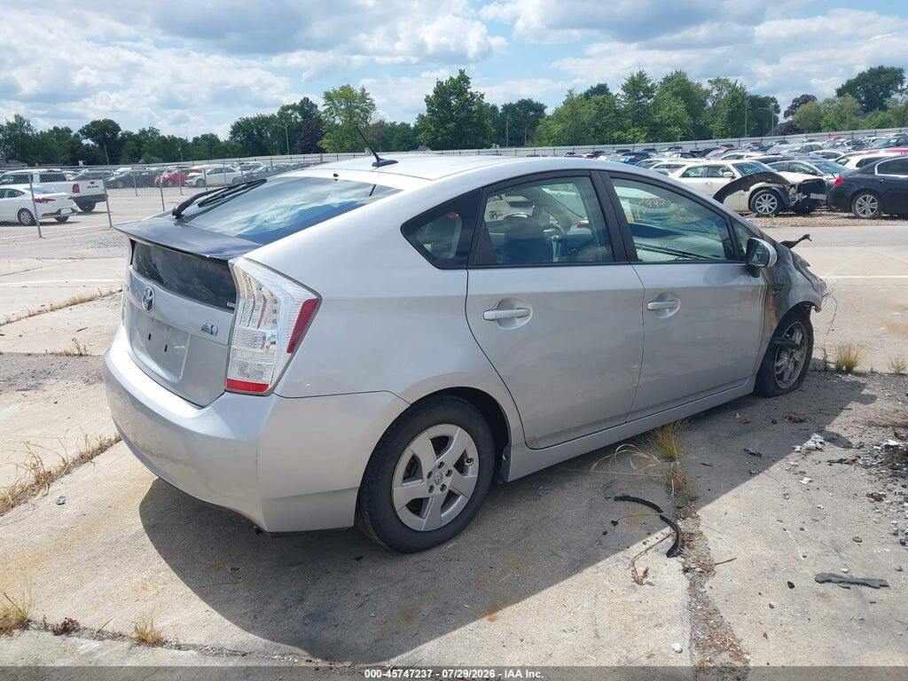 JTDKN3DU1A0133005 2010 TOYOTA PRIUS photo no. 4