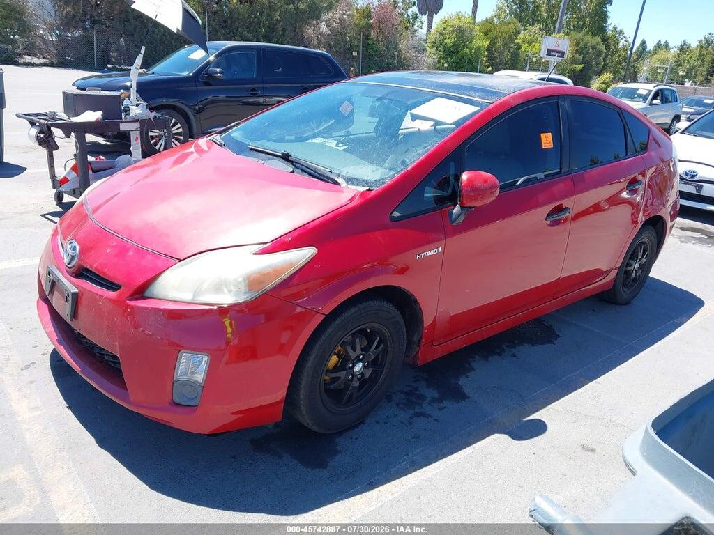 JTDKN3DU6A0099126 2010 TOYOTA PRIUS photo no. 2