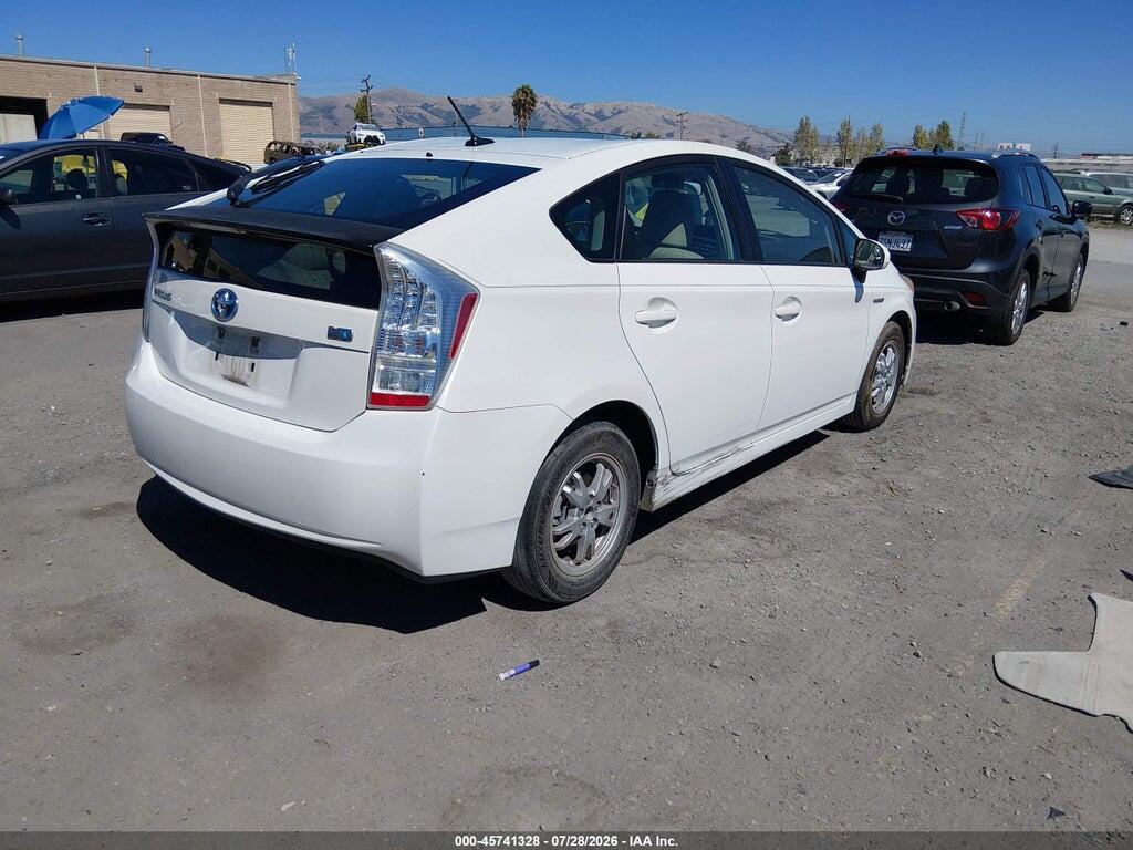 JTDKN3DU1A0135482 2010 TOYOTA PRIUS photo no. 4