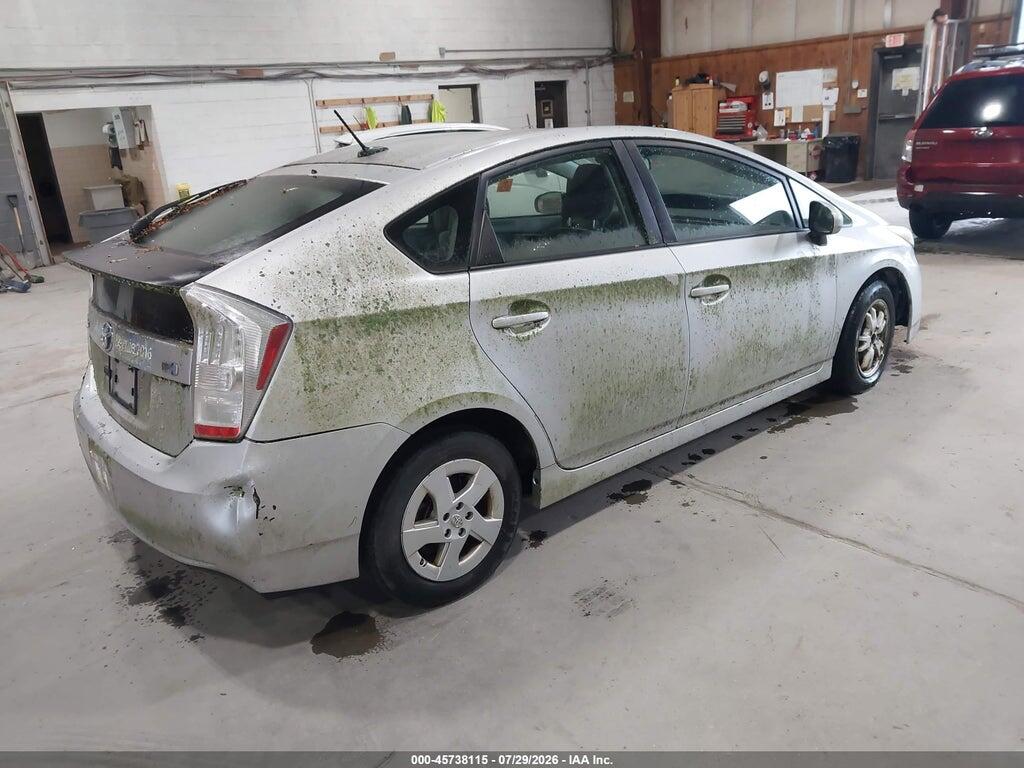 JTDKN3DU6A0086909 2010 TOYOTA PRIUS photo no. 4