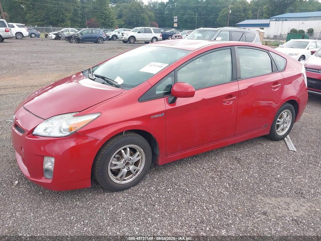 JTDKN3DU1A1155466 2010 TOYOTA PRIUS photo no. 2