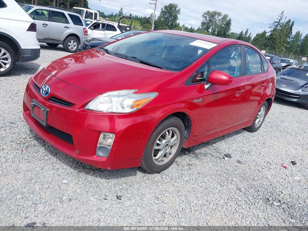 JTDKN3DUXA0165578 2010 TOYOTA PRIUS photo no. 2