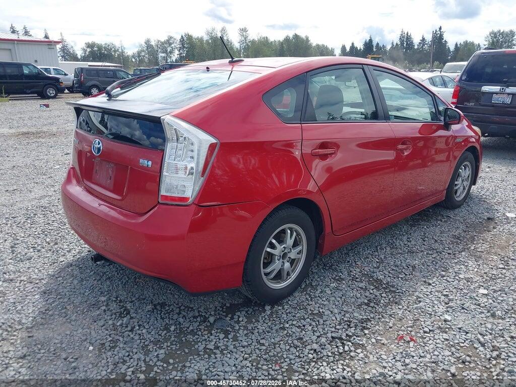 JTDKN3DUXA0165578 2010 TOYOTA PRIUS photo no. 4