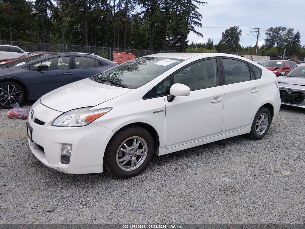 JTDKN3DU9A0169332 2010 TOYOTA PRIUS photo no. 2