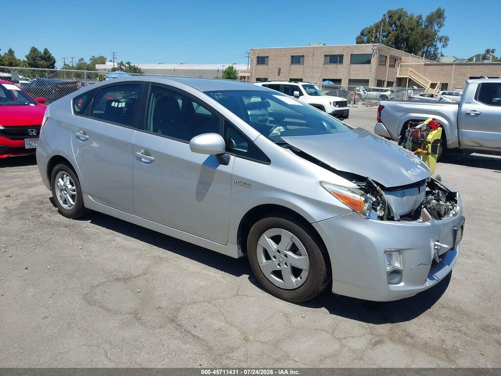JTDKN3DU7A5186729 2010 TOYOTA PRIUS photo no. 1