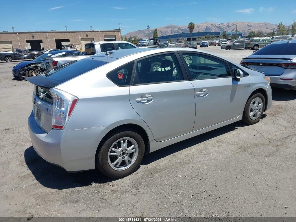 JTDKN3DU7A5186729 2010 TOYOTA PRIUS photo no. 4