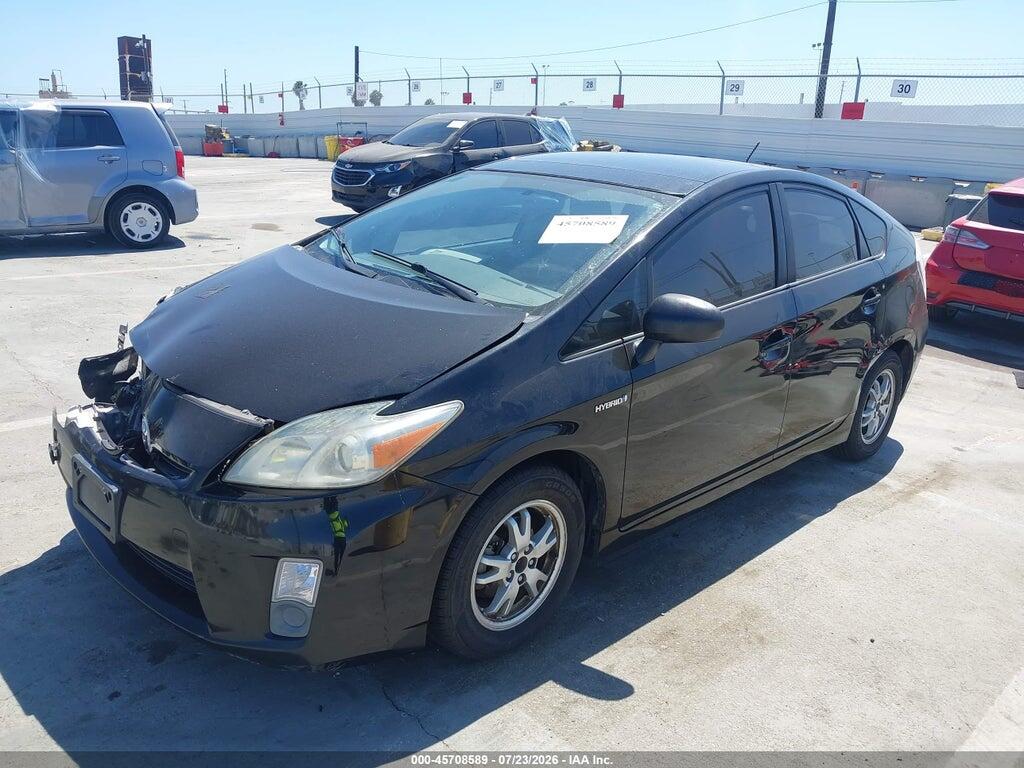 JTDKN3DU3A1307151 2010 TOYOTA PRIUS photo no. 2
