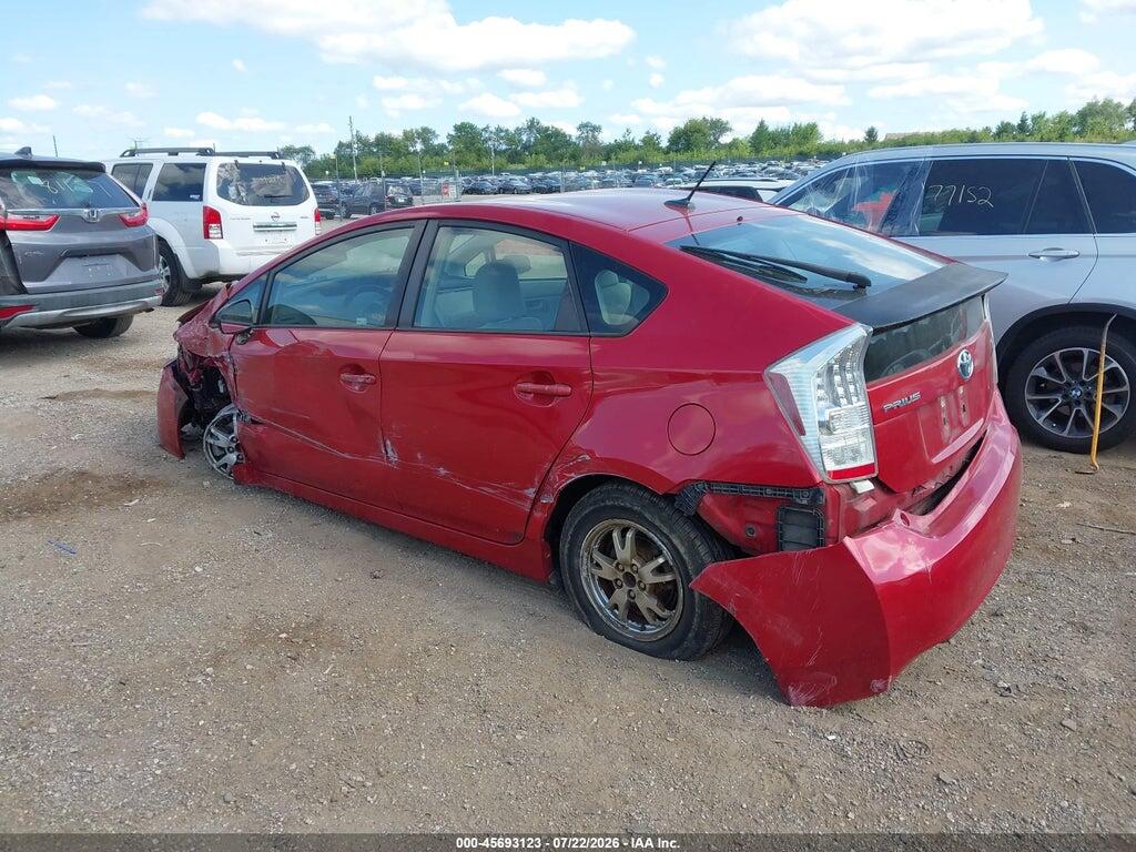JTDKN3DU2A0236417 2010 TOYOTA PRIUS photo no. 3