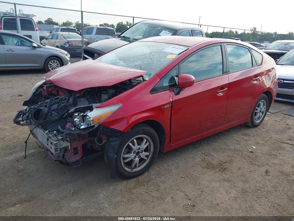 JTDKN3DU6A0067017 2010 TOYOTA PRIUS photo no. 2