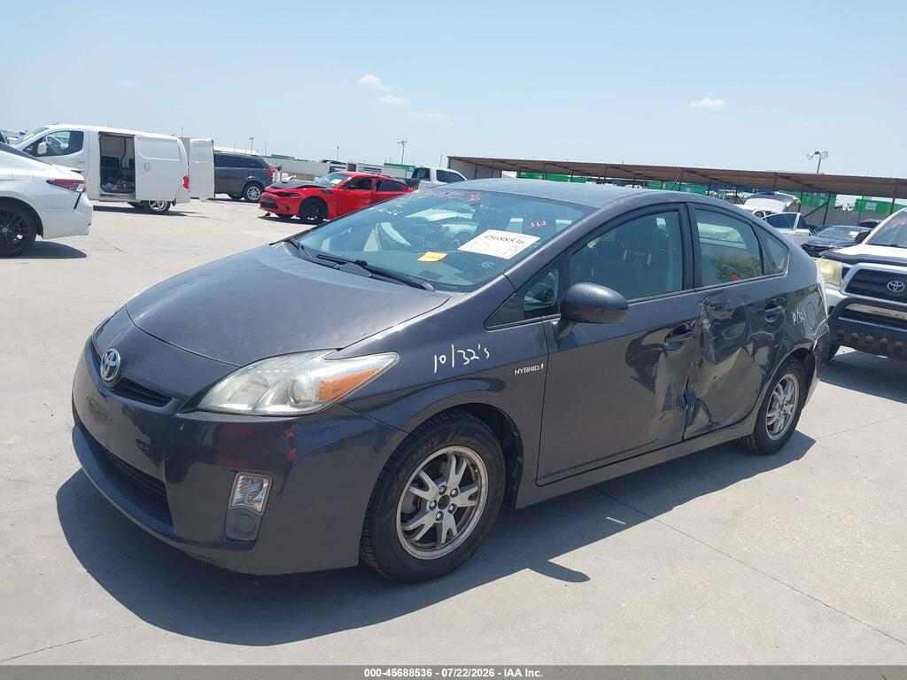 JTDKN3DU5A0157260 2010 TOYOTA PRIUS photo no. 2