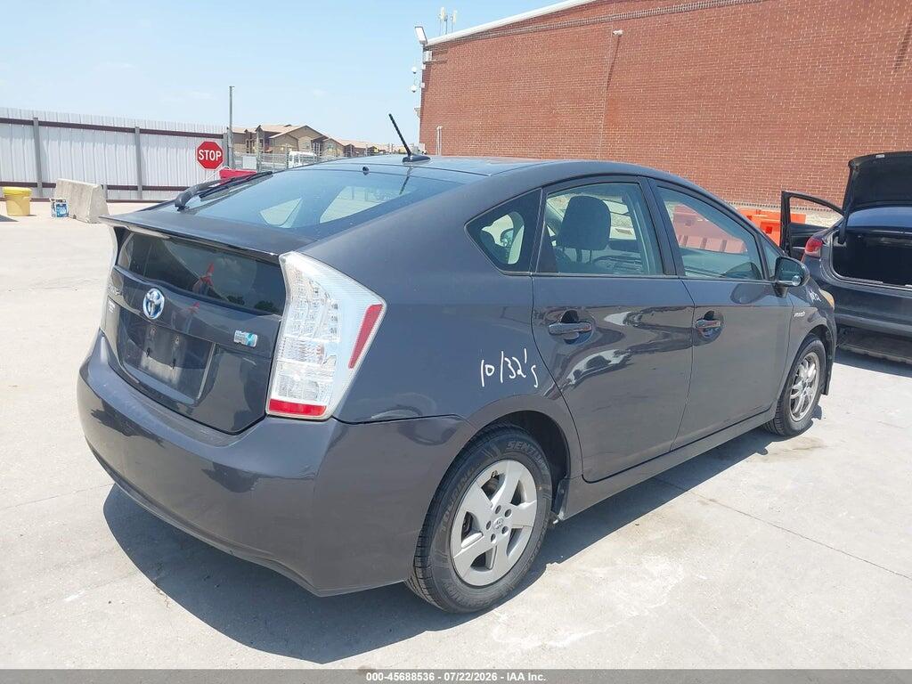 JTDKN3DU5A0157260 2010 TOYOTA PRIUS photo no. 4