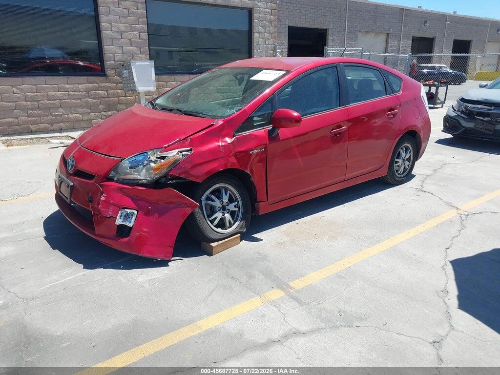 JTDKN3DU2A1171885 2010 TOYOTA PRIUS photo no. 2