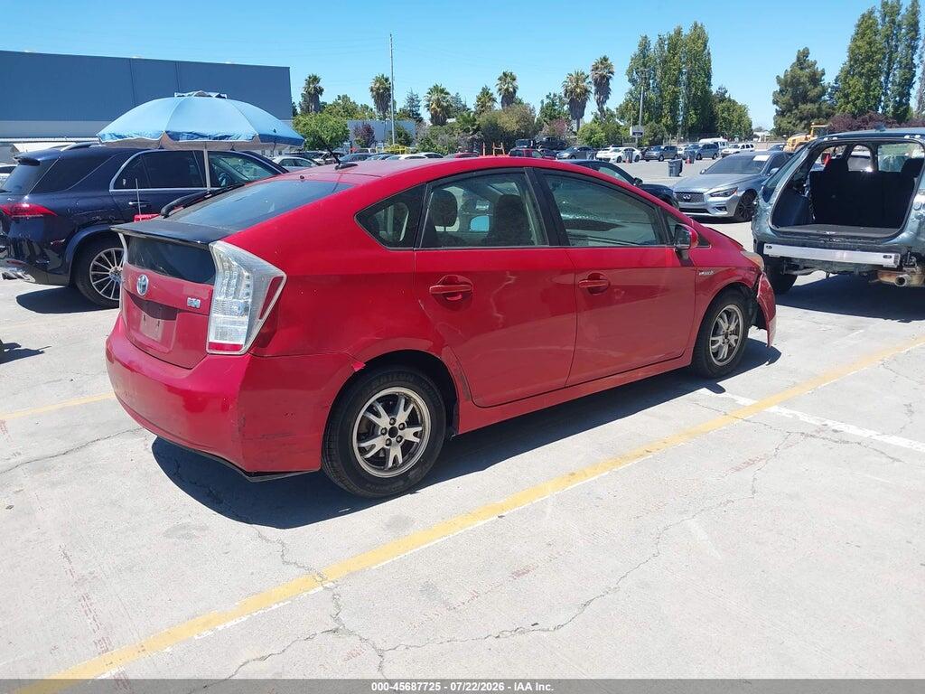 JTDKN3DU2A1171885 2010 TOYOTA PRIUS photo no. 4