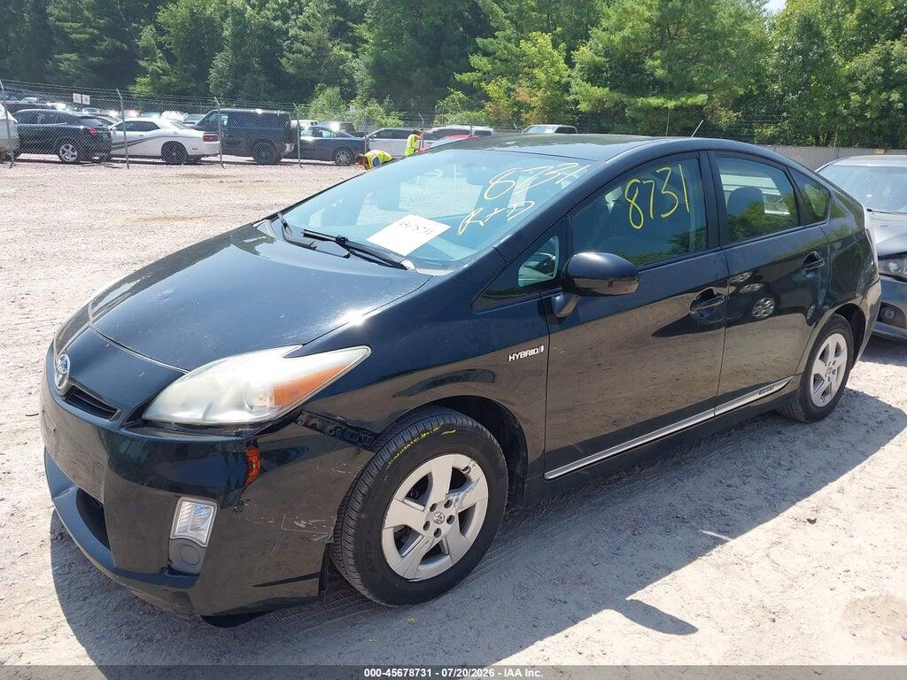 JTDKN3DU6A0123652 2010 TOYOTA PRIUS photo no. 2