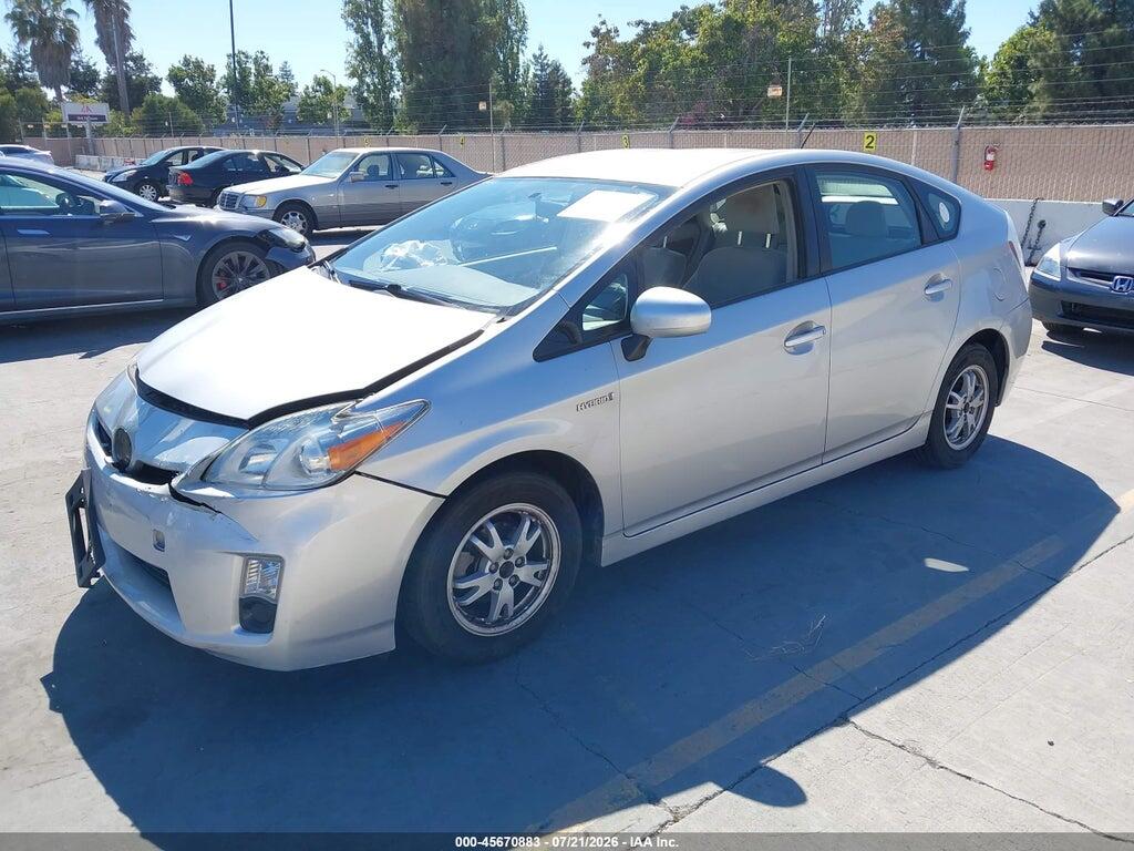 JTDKN3DU9A0103024 2010 TOYOTA PRIUS photo no. 2