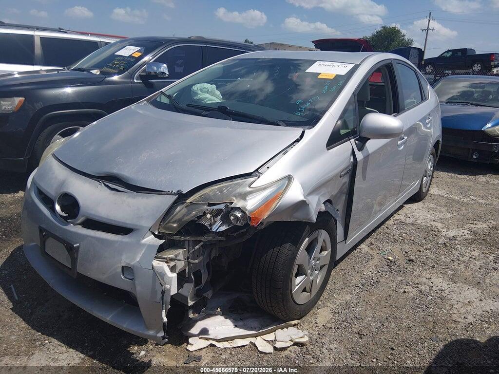 JTDKN3DU2A0098815 2010 TOYOTA PRIUS photo no. 2