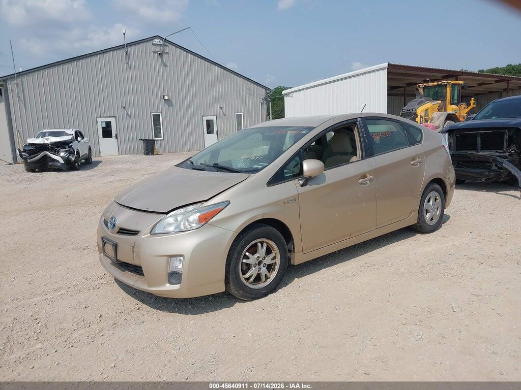 JTDKN3DU0A1114536 2010 TOYOTA PRIUS photo no. 2