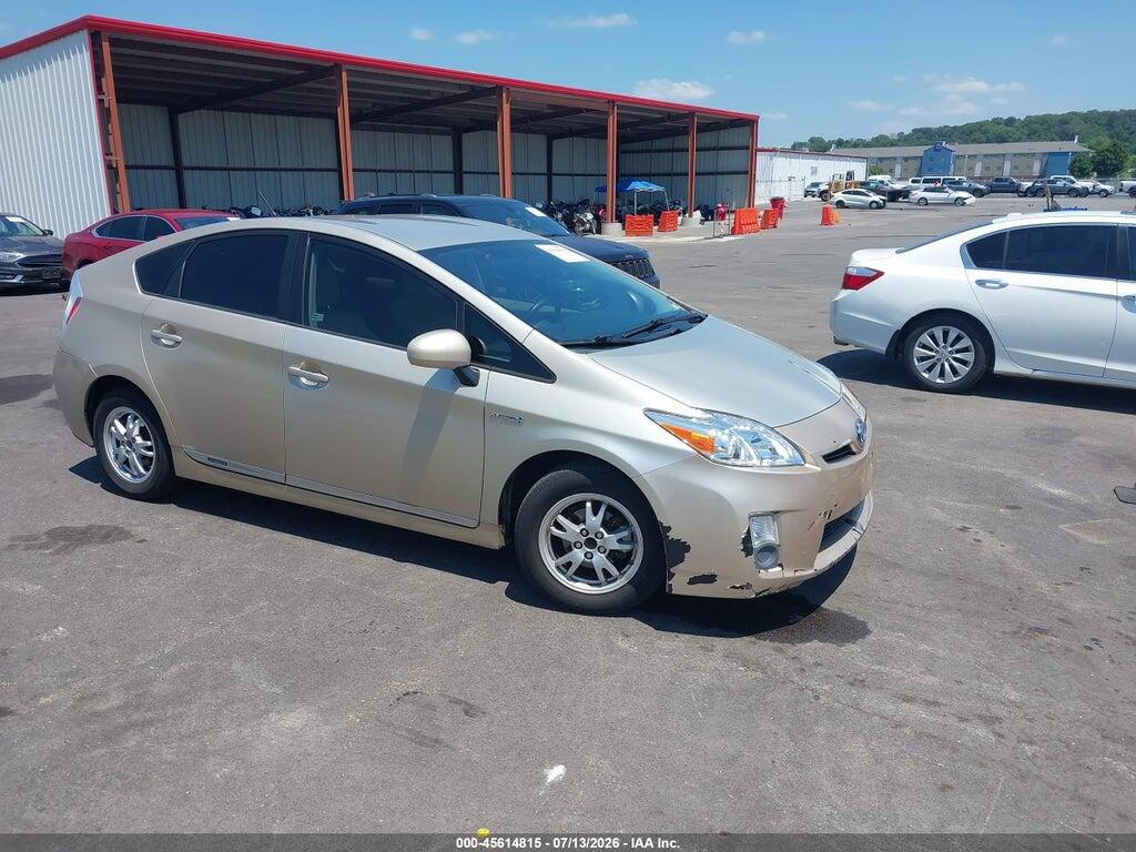 JTDKN3DU1A0212335 2010 TOYOTA PRIUS photo no. 1