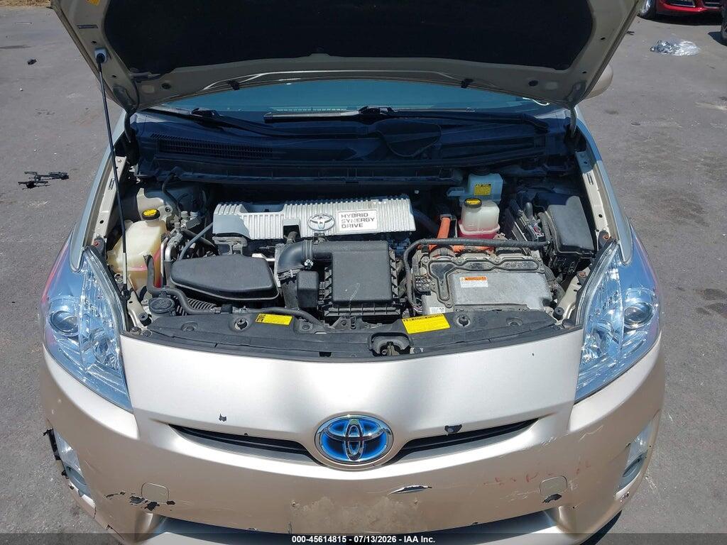 JTDKN3DU1A0212335 2010 TOYOTA PRIUS photo no. 10