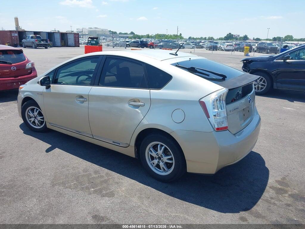 JTDKN3DU1A0212335 2010 TOYOTA PRIUS photo no. 3