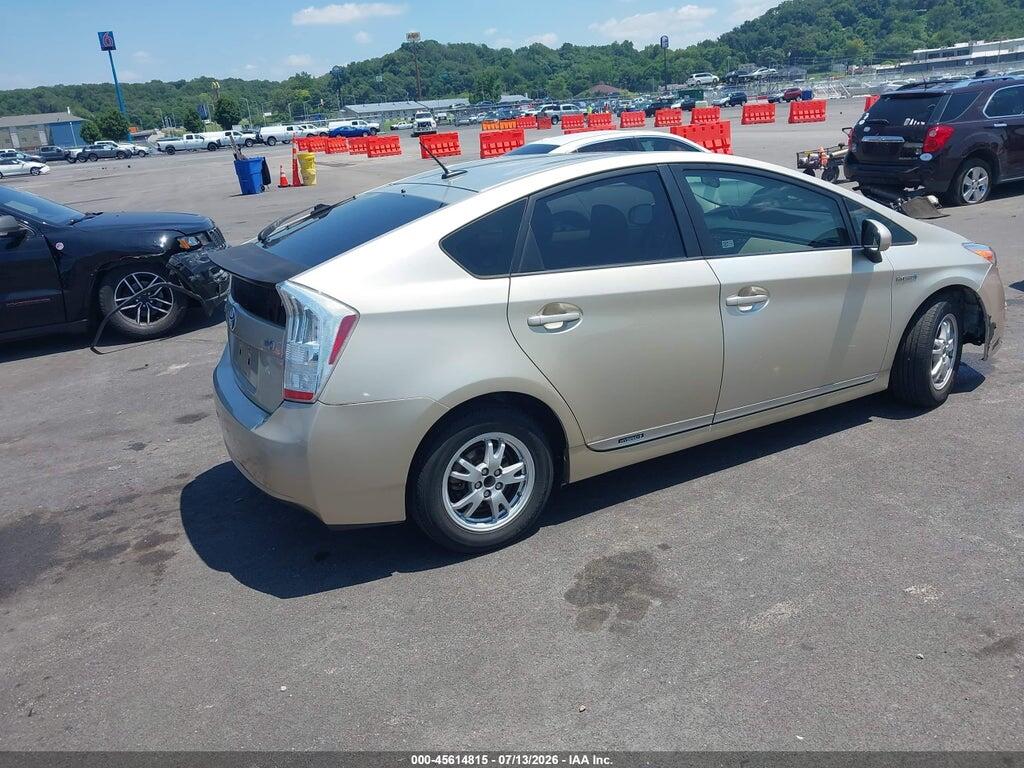 JTDKN3DU1A0212335 2010 TOYOTA PRIUS photo no. 4