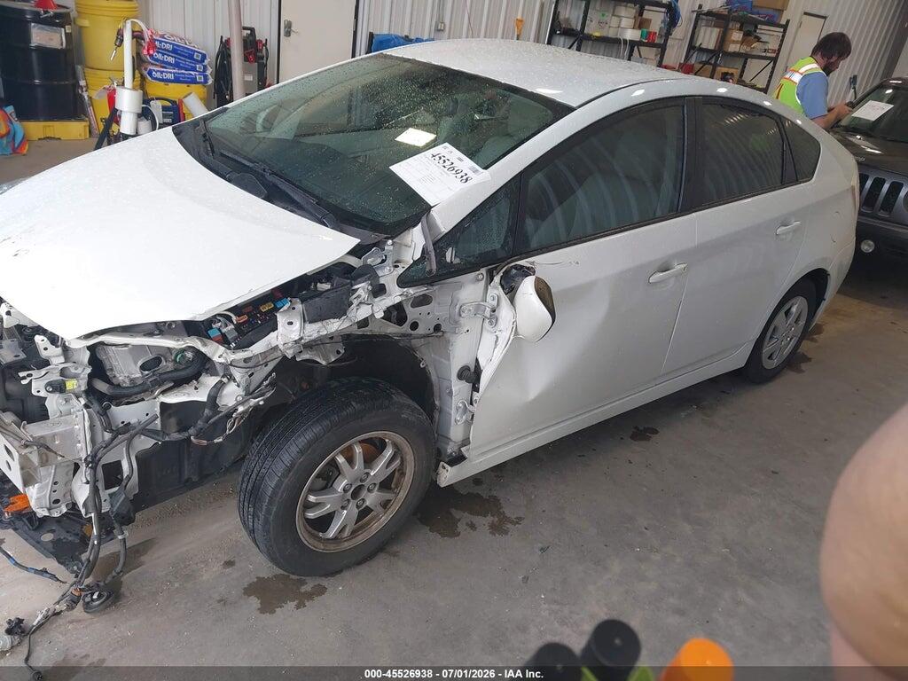 JTDKN3DU6A1016224 2010 TOYOTA PRIUS photo no. 2