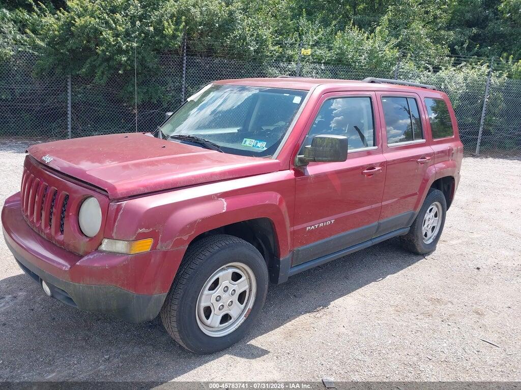1C4NJRBB5CD576864 2012 JEEP PATRIOT photo no. 2