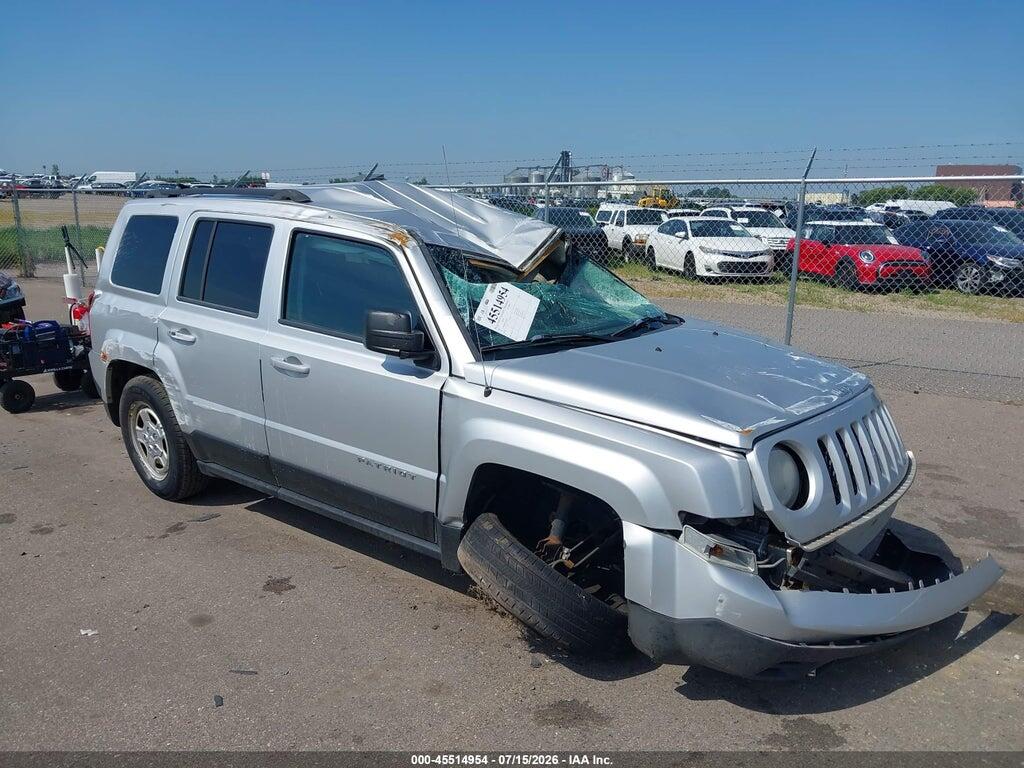1C4NJRBB5CD610835 2012 JEEP PATRIOT photo no. 1