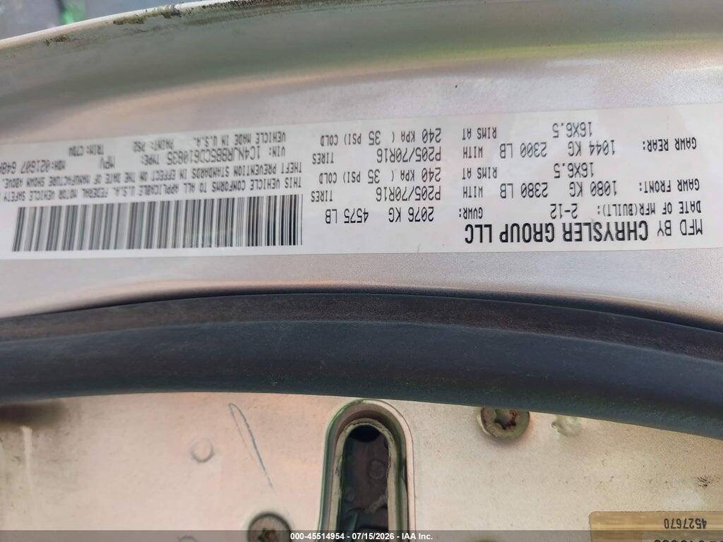 1C4NJRBB5CD610835 2012 JEEP PATRIOT photo no. 9
