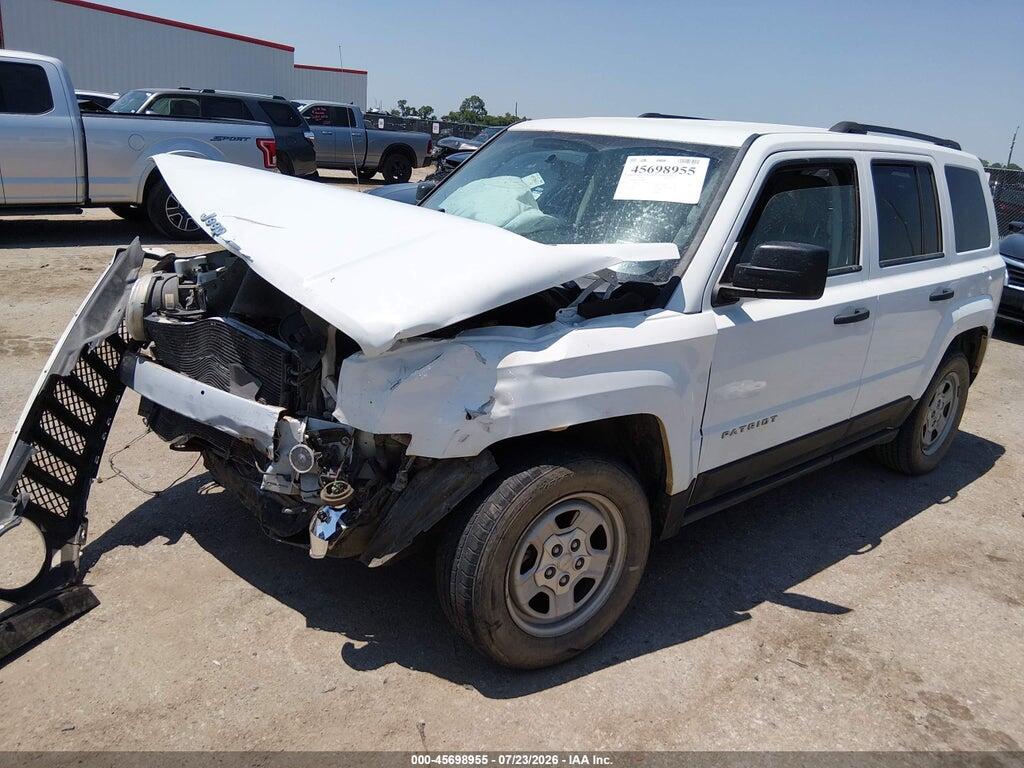 1C4NJPBB9CD538882 2012 JEEP PATRIOT photo no. 2